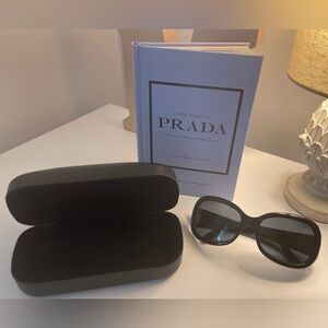 Prada Sunglasses w/unbranded Case Holder